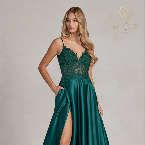 NEW OFF SHOULDER SLEEVELESS A-LINE EMBROIDERED DRESS WITH ZIPPER BACK NX K1121